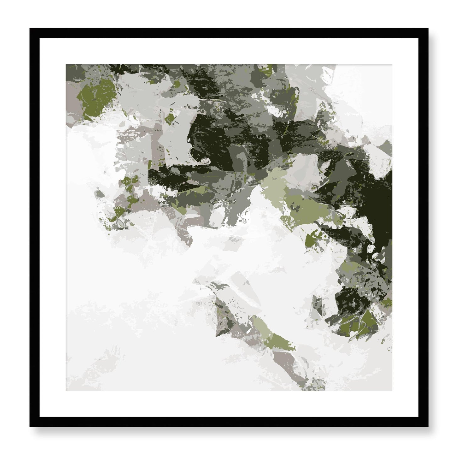 Framed Graphic Art Print, White Mat - 8x8 12x12 16x16 20x20 24x24 28x28 inches | FPS-1240-7693, Prints, Graphic art, Black Frame, 71 x 71 cm ,28 x 28 inches