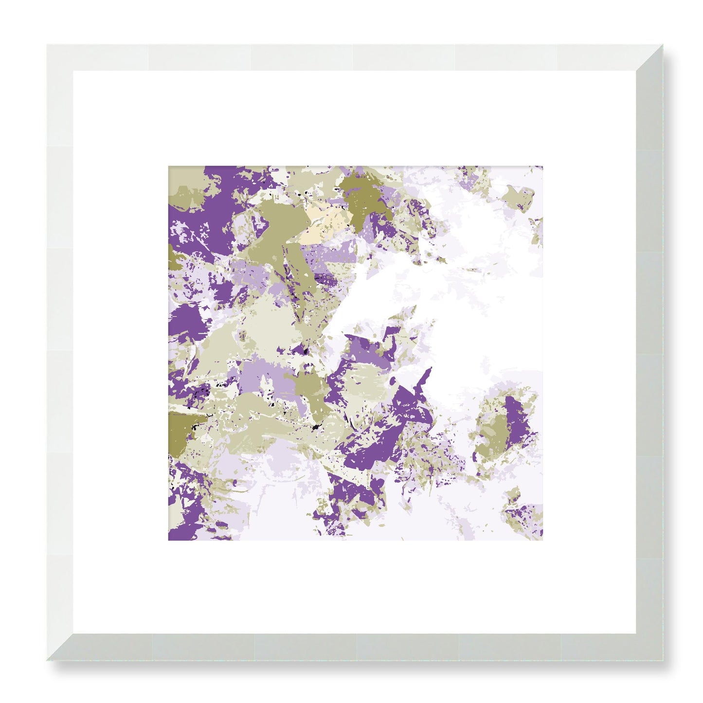 Framed Graphic Art Print, White Mat - 8x8 12x12 16x16 20x20 24x24 28x28 inches | FPS-1250-7695, Prints, Graphic art, White Frame, 30 x 30 cm ,12 x 12 inches