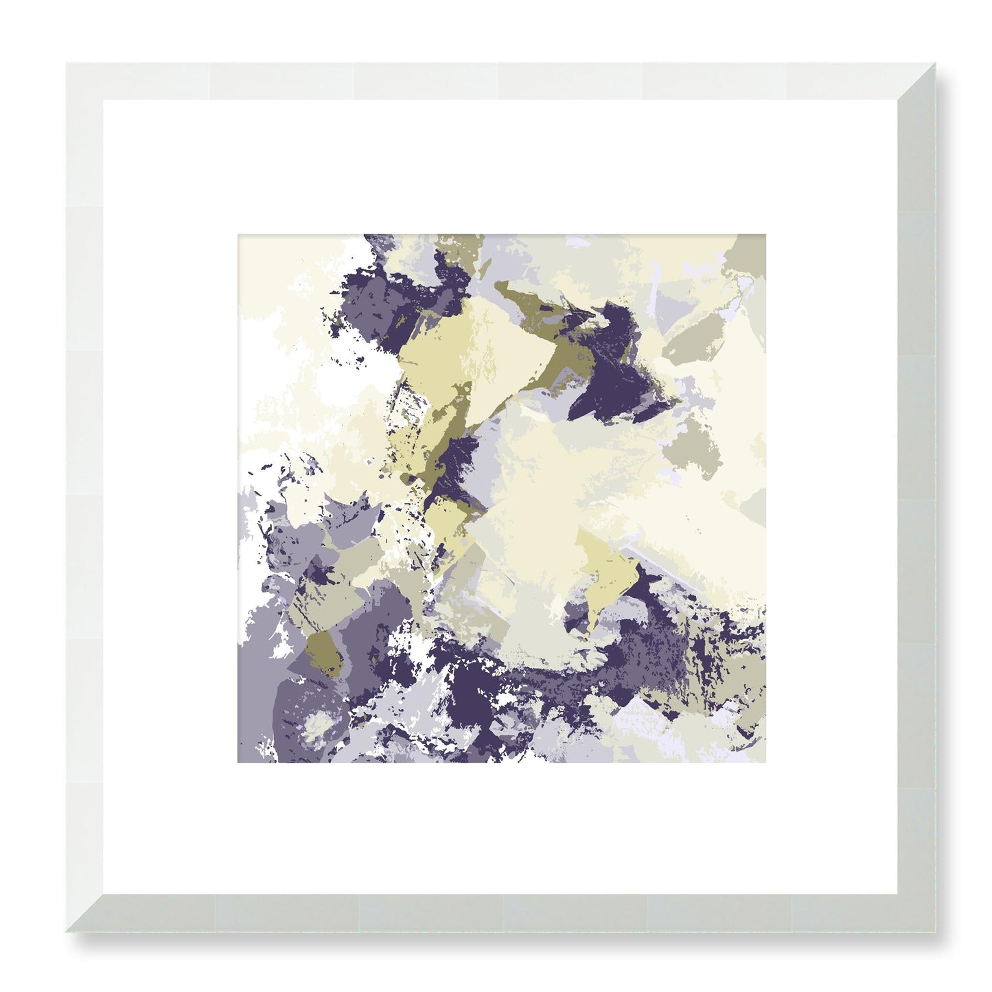Framed Graphic Art Print, White Mat - 8x8 12x12 16x16 20x20 24x24 28x28 inches | FPS-1260-7691, Prints, Graphic art, White Frame, 30 x 30 cm ,12 x 12 inches
