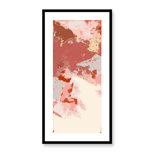 Framed Graphic Art Print, White Mat - 16x33 inches | FP-1130-7692, Prints, Graphic art, Black Frame, 41 x 81 cm ,16 x 32 inches