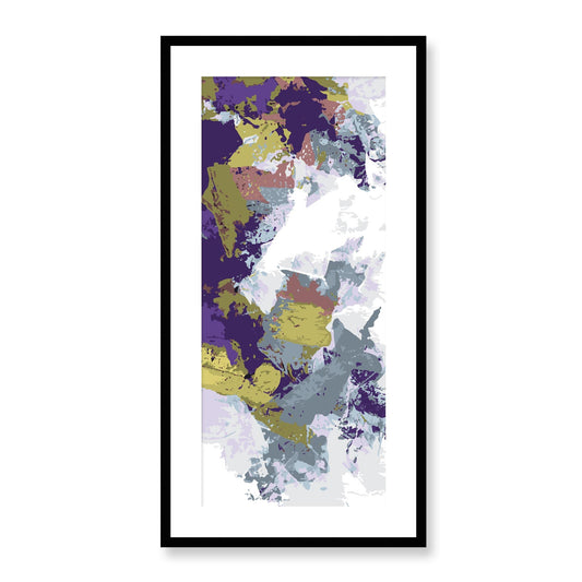 Framed Graphic Art Print, White Mat - 16x33 inches | FP-1140-7695, Prints, Graphic art, Black Frame, 41 x 81 cm ,16 x 32 inches