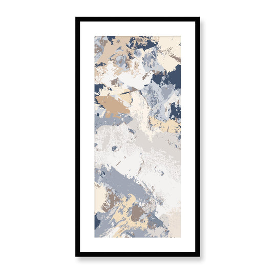 Framed Graphic Art Print, White Mat - 16x33 inches | FP-1160-7689, Prints, Graphic art, Black Frame, 41 x 81 cm ,16 x 32 inches