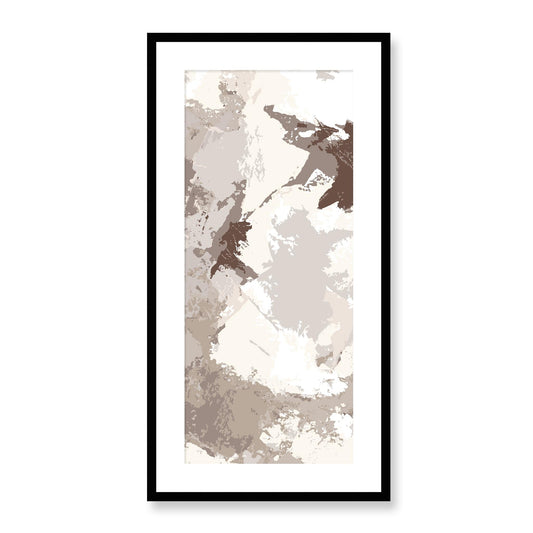 Framed Graphic Art Print, White Mat - 16x33 inches | FP-1160-7691, Prints, Graphic art, Black Frame, 41 x 81 cm ,16 x 32 inches