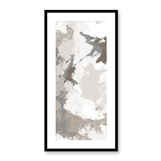 Framed Graphic Art Print, White Mat - 16x33 inches | FP-1170-7691, Prints, Graphic art, Black Frame, 41 x 81 cm ,16 x 32 inches