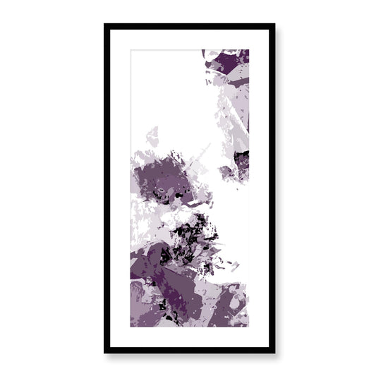 Framed Graphic Art Print, White Mat - 16x33 inches | FP-1180-7694, Prints, Graphic art, Black Frame, 41 x 81 cm ,16 x 32 inches