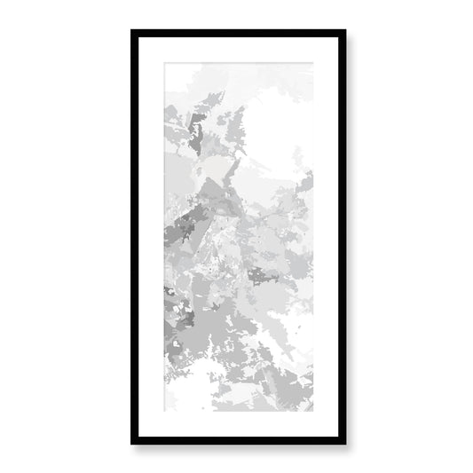 Framed Graphic Art Print, White Mat - 16x33 inches | FP-1200-7698, Prints, Graphic art, Black Frame, 41 x 81 cm ,16 x 32 inches