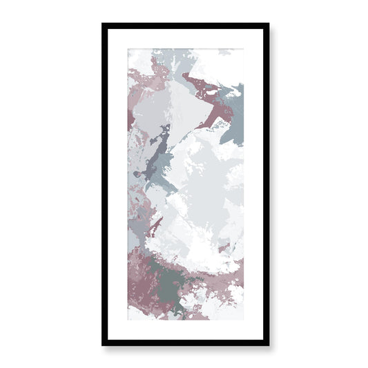 Framed Graphic Art Print, White Mat - 16x33 inches | FP-1210-7691, Prints, Graphic art, Black Frame, 41 x 81 cm ,16 x 32 inches
