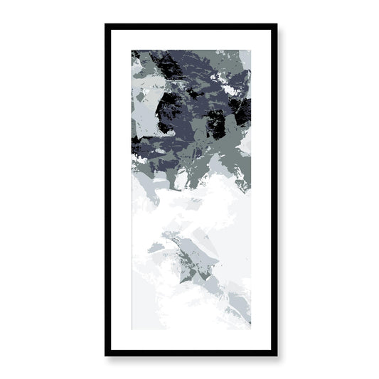 Framed Graphic Art Print, White Mat - 16x33 inches | FP-1210-7693, Prints, Graphic art, Black Frame, 41 x 81 cm ,16 x 32 inches