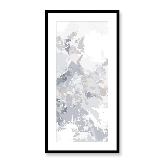 Framed Graphic Art Print, White Mat - 16x33 inches | FP-1220-7698, Prints, Graphic art, Black Frame, 41 x 81 cm ,16 x 32 inches