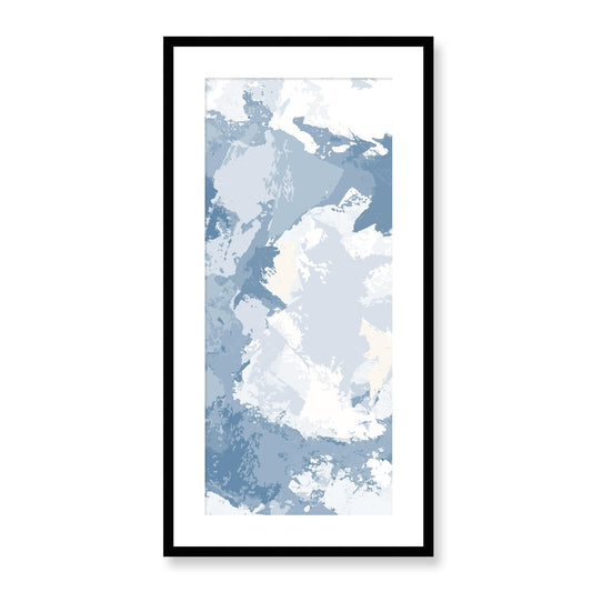 Framed Graphic Art Print, White Mat - 16x33 inches | FP-1230-7691, Prints, Graphic art, Black Frame, 41 x 81 cm ,16 x 32 inches