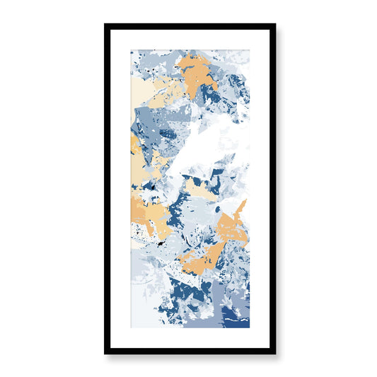 Framed Graphic Art Print, White Mat - 16x33 inches | FP-1230-7695, Prints, Graphic art, Black Frame, 41 x 81 cm ,16 x 32 inches