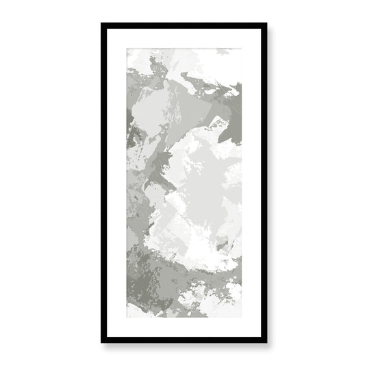 Framed Graphic Art Print, White Mat - 16x33 inches | FP-1240-7691, Prints, Graphic art, Black Frame, 41 x 81 cm ,16 x 32 inches