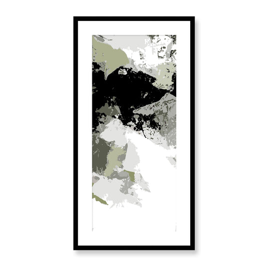 Framed Graphic Art Print, White Mat - 16x33 inches | FP-1240-7692, Prints, Graphic art, Black Frame, 41 x 81 cm ,16 x 32 inches