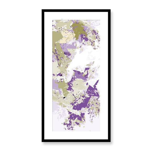 Framed Graphic Art Print, White Mat - 16x33 inches | FP-1250-7695, Prints, Graphic art, Black Frame, 41 x 81 cm ,16 x 32 inches