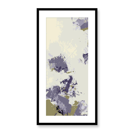 Framed Graphic Art Print, White Mat - 16x33 inches | FP-1260-7694, Prints, Graphic art, Black Frame, 41 x 81 cm ,16 x 32 inches