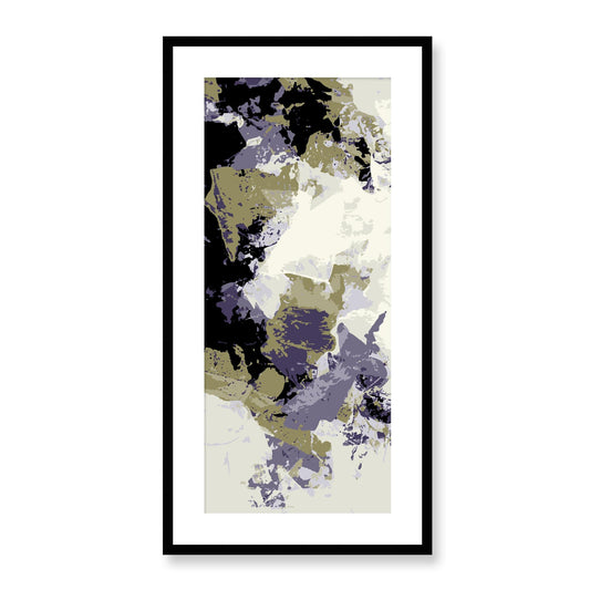 Framed Graphic Art Print, White Mat - 16x33 inches | FP-1260-7695, Prints, Graphic art, Black Frame, 41 x 81 cm ,16 x 32 inches