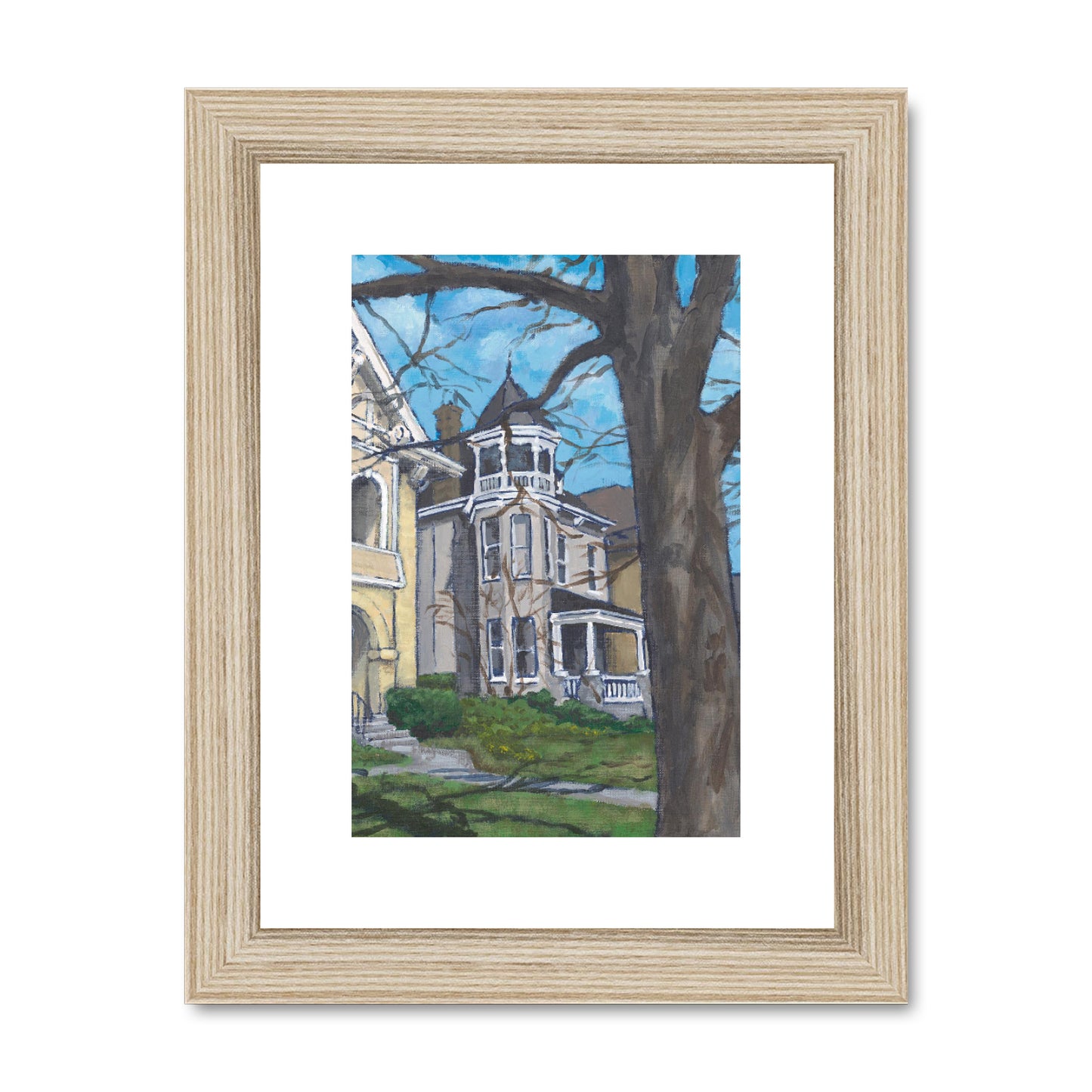 6"x8", Natural Frame, FPV-1000-1139-0608-N