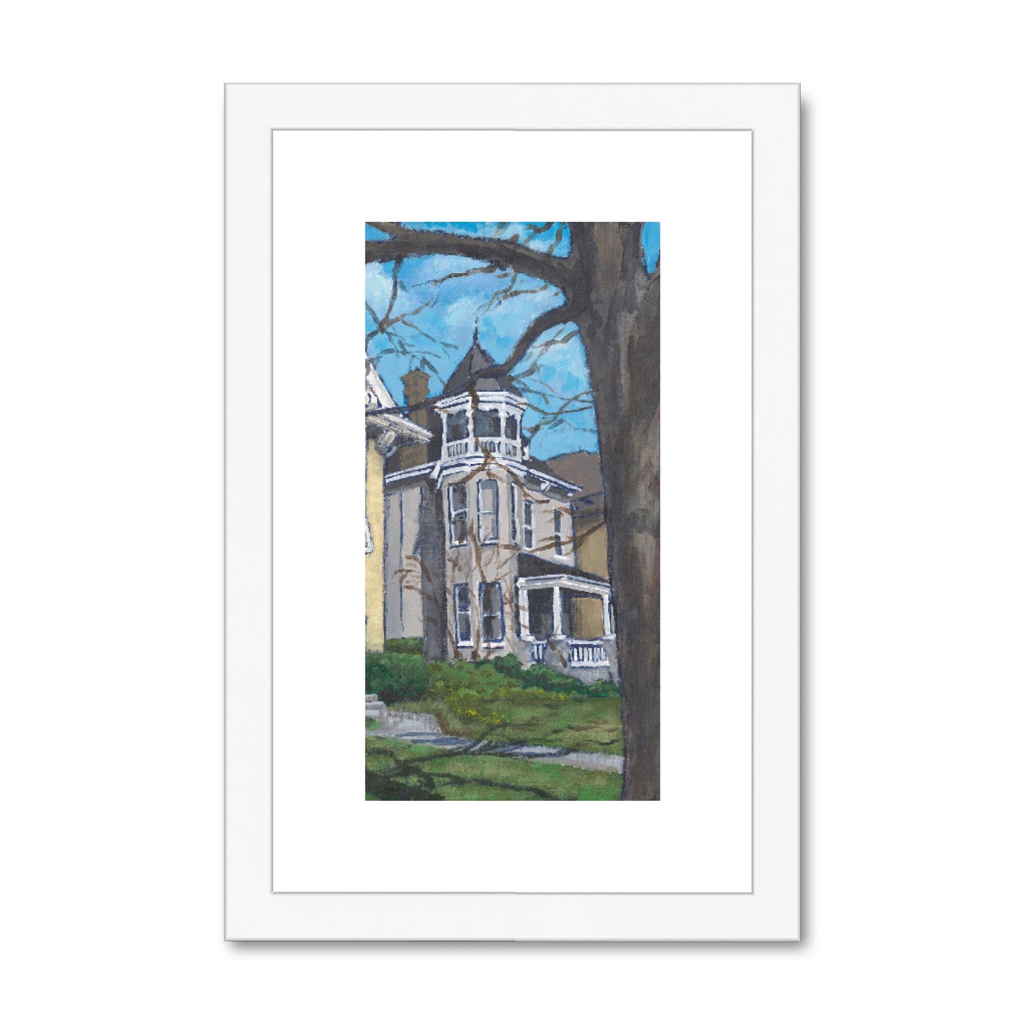 8"x12", White Frame, FPV-1000-1139-0812-W