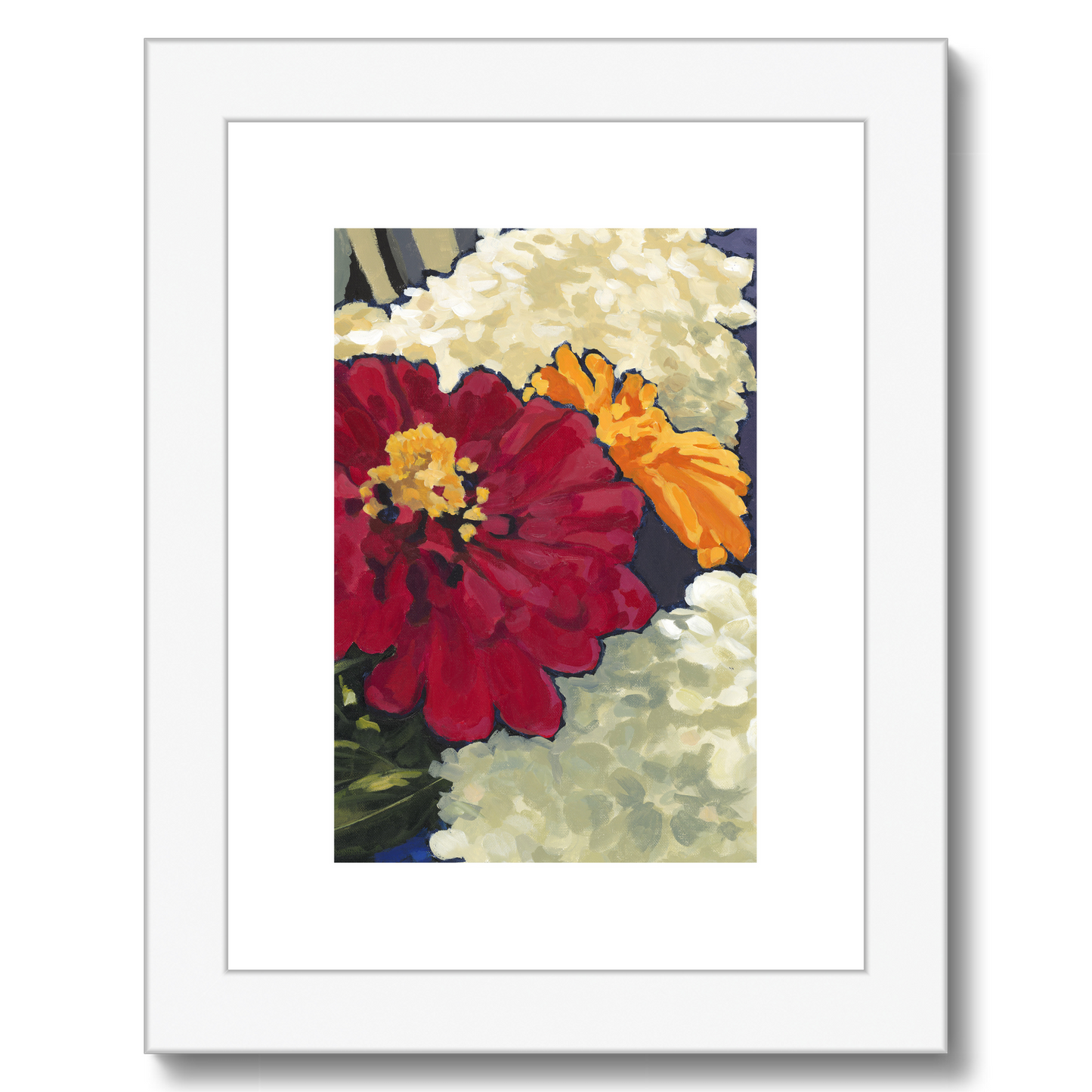 6"x8", White Frame, FPV-1030-1121-002-0608-W