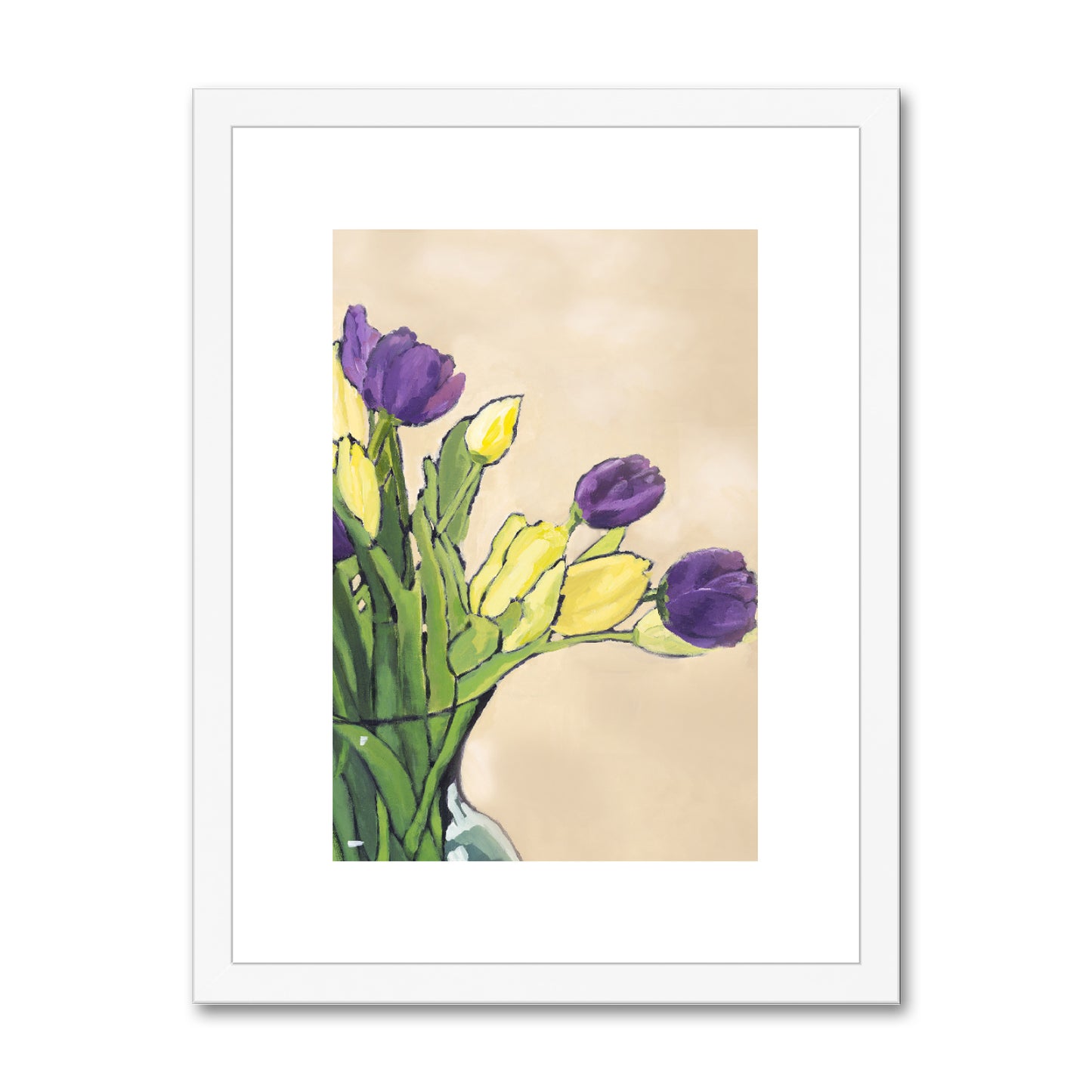 12"x16", White Frame, FPV-1060-1117-1216-W