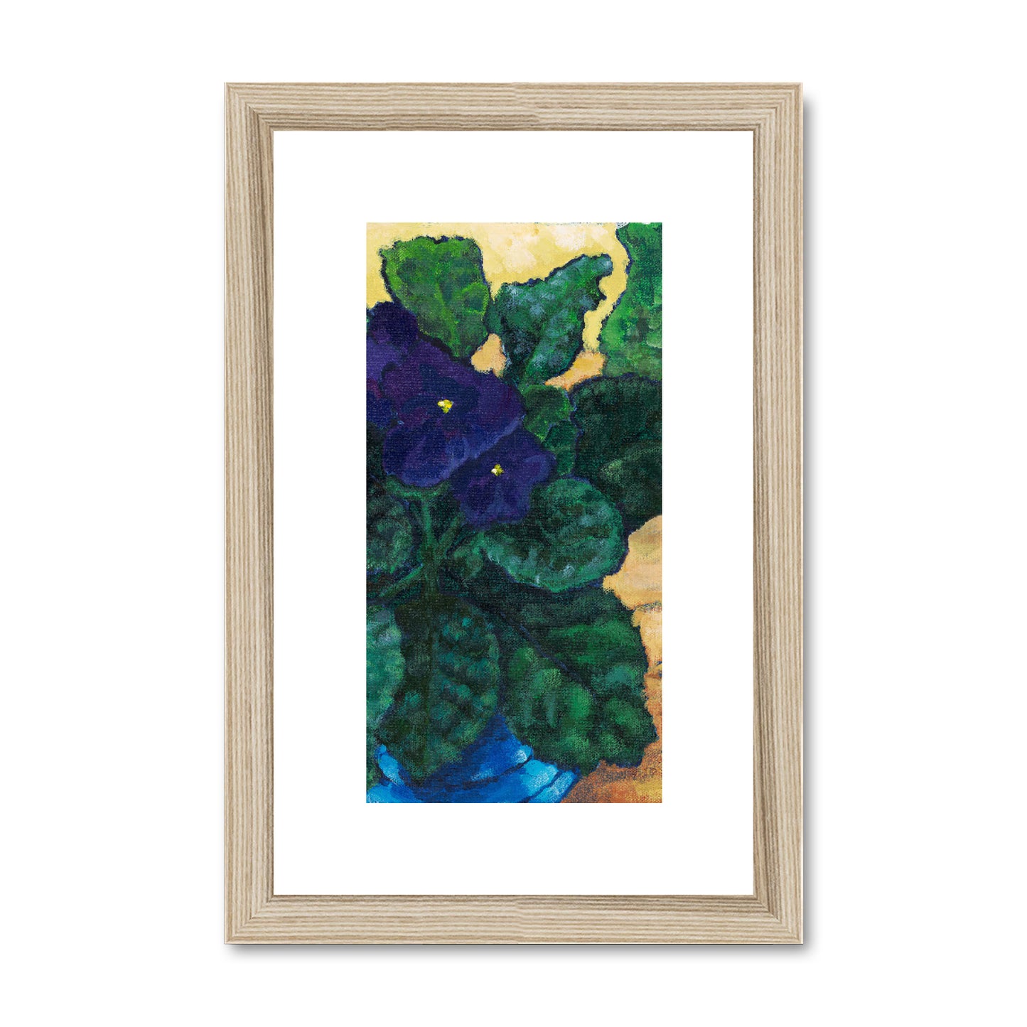 8"x12", Natural Frame, FPV-1090-1107-0812-N