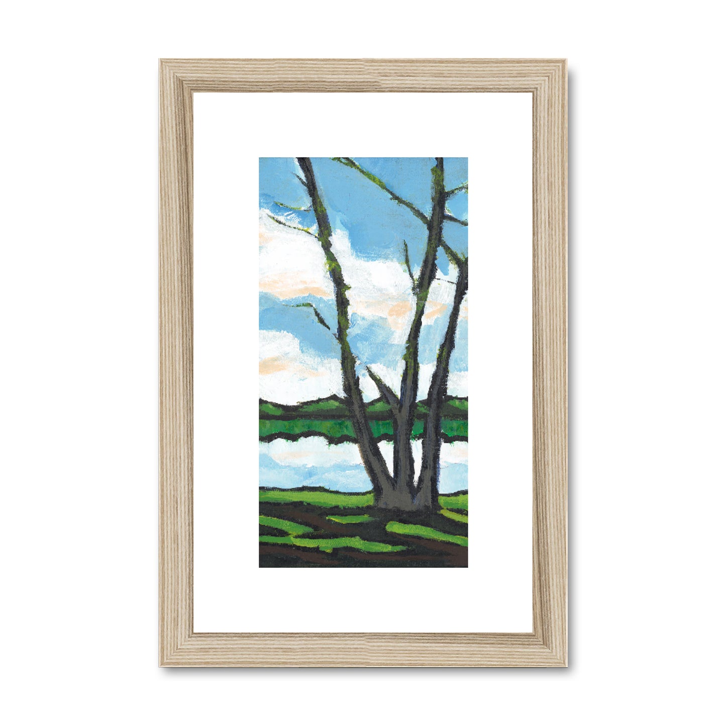 8"x12", Natural Frame, FPV-1101-1109-001-0812-N