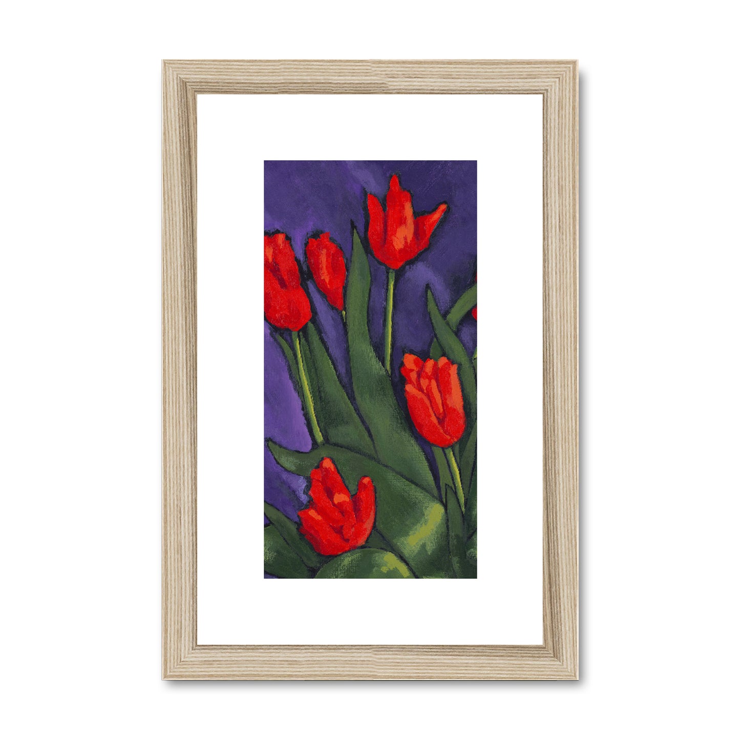 8"x12", Natural Frame, FPV-1111-1142-002-0812-N