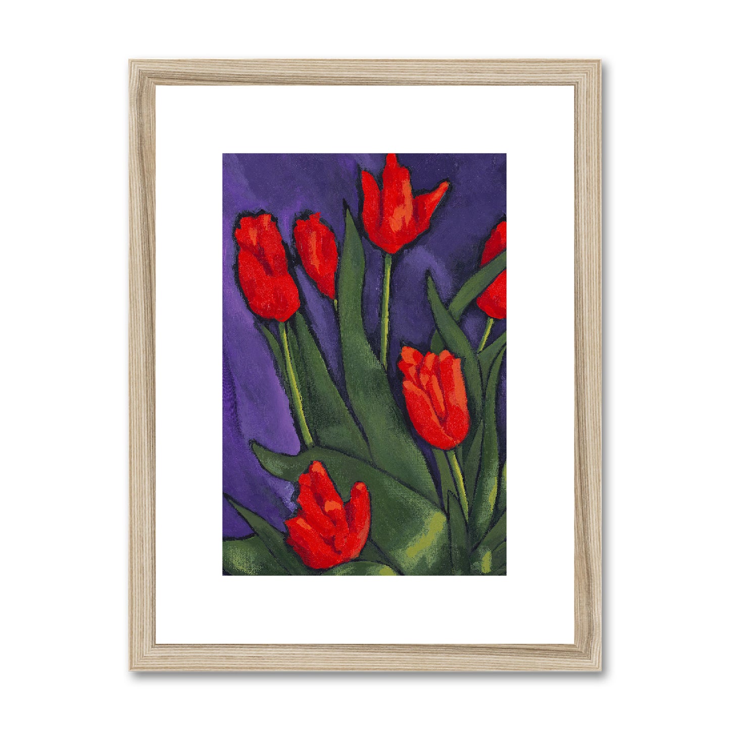 12"x16", Natural Frame, FPV-1111-1142-002-1216-N