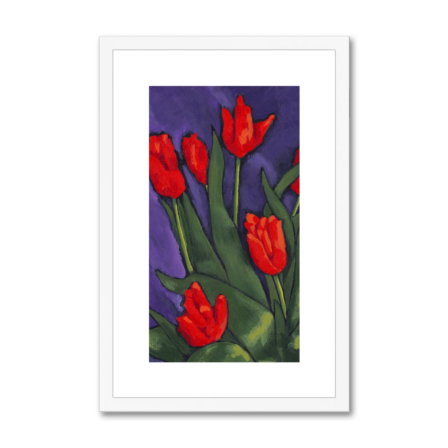 12"x18", White Frame, FPV-1111-1142-002-1218-W