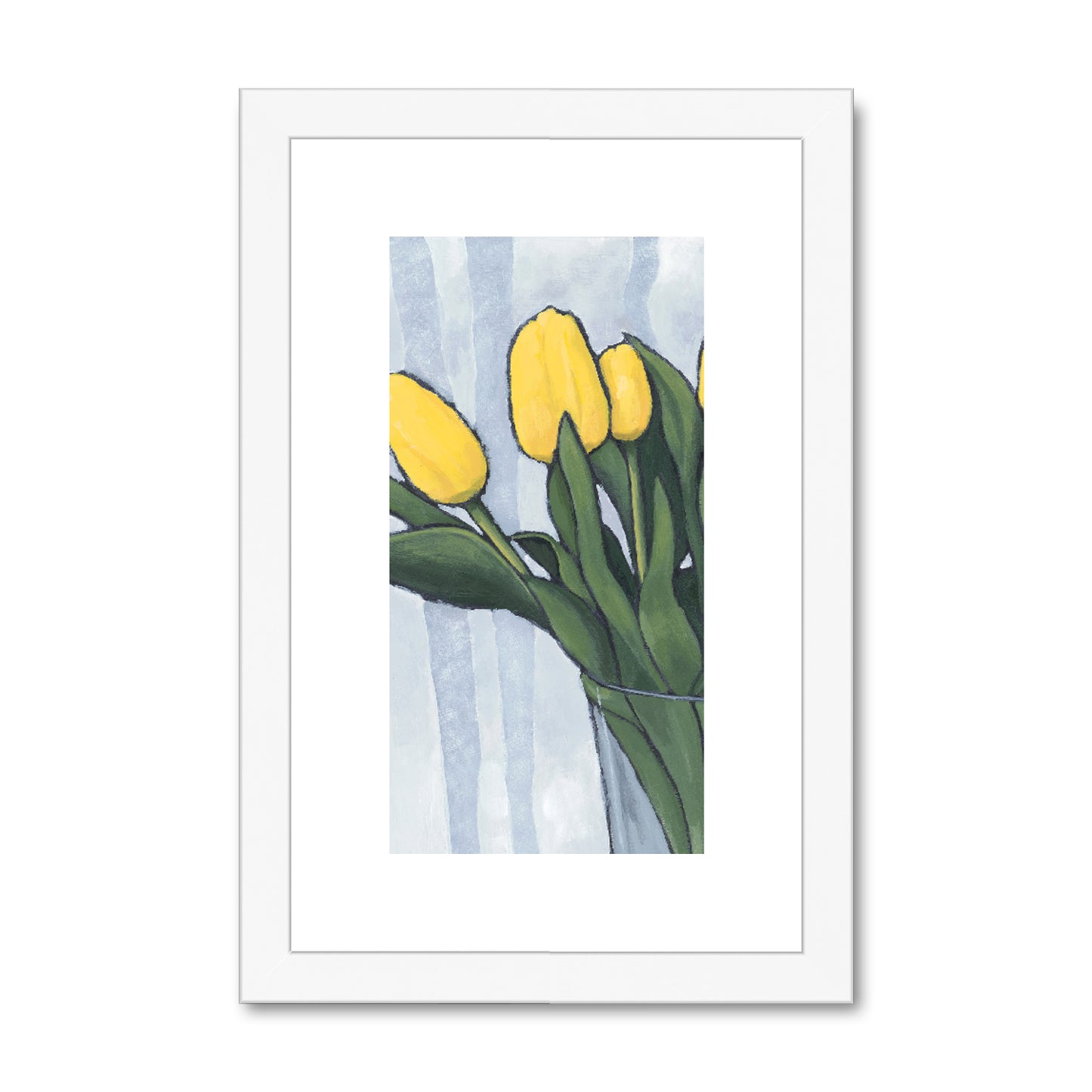 8"x12", White Frame, FPV-1120-1143-002-0812-W