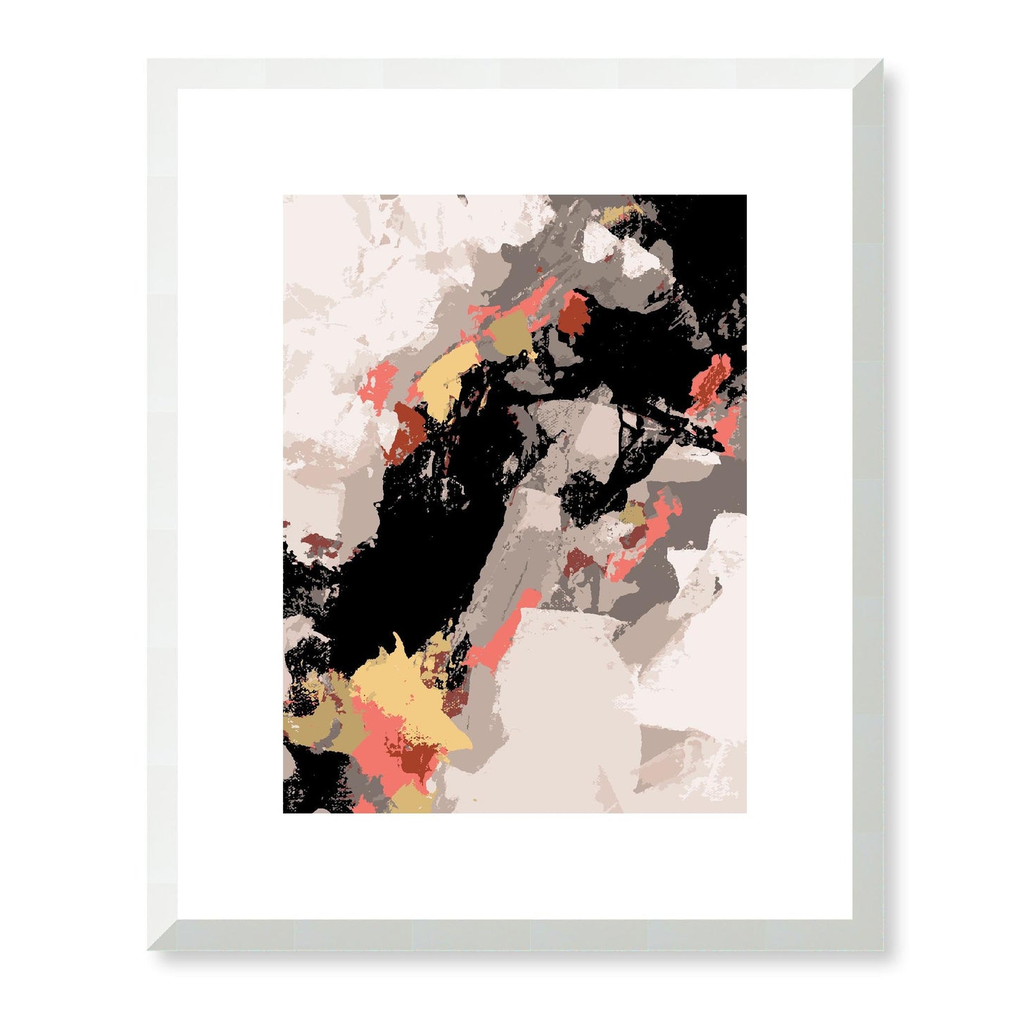 Framed Graphic Art Print, White Mat - 13x16, 16x20, 22x28 inches | FPV-1130-7688, Prints, Graphic art, White Frame, 33 x 41 cm ,13 x 16 inches