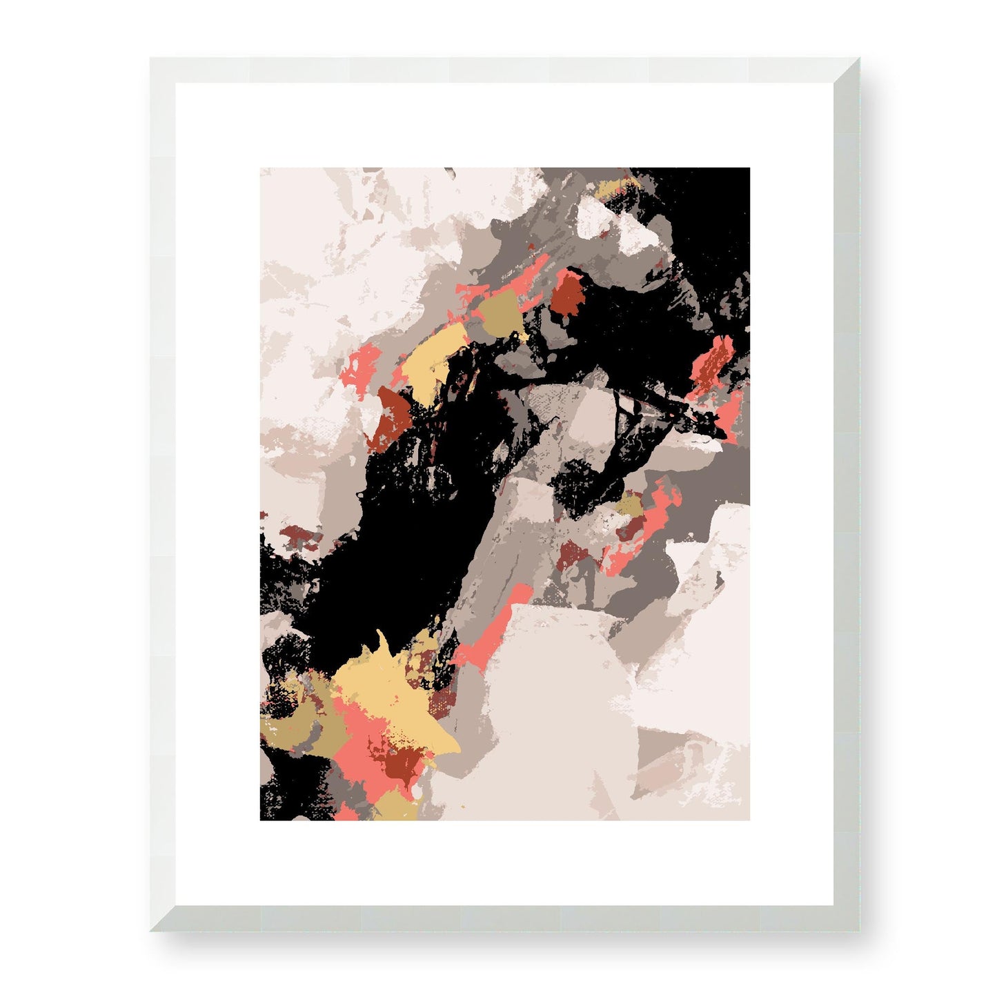 Framed Graphic Art Print, White Mat - 13x16, 16x20, 22x28 inches | FPV-1130-7688, Prints, Graphic art, White Frame, 41 x 51 cm ,16 x 20 inches