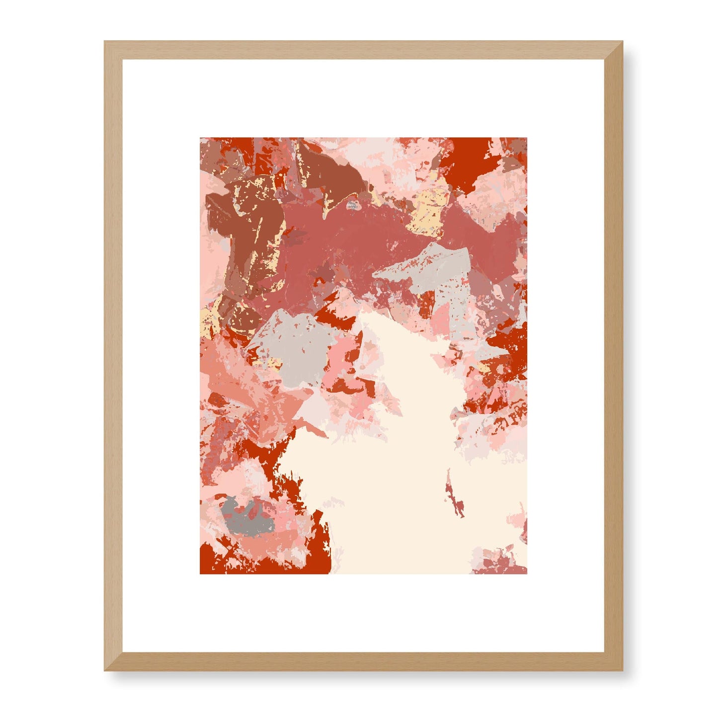 Framed Graphic Art Print, White Mat - 13x16, 16x20, 22x28 inches | FPV-1130-7692, Prints, Graphic art, Natural Frame, 33 x 41 cm ,13 x 16 inches