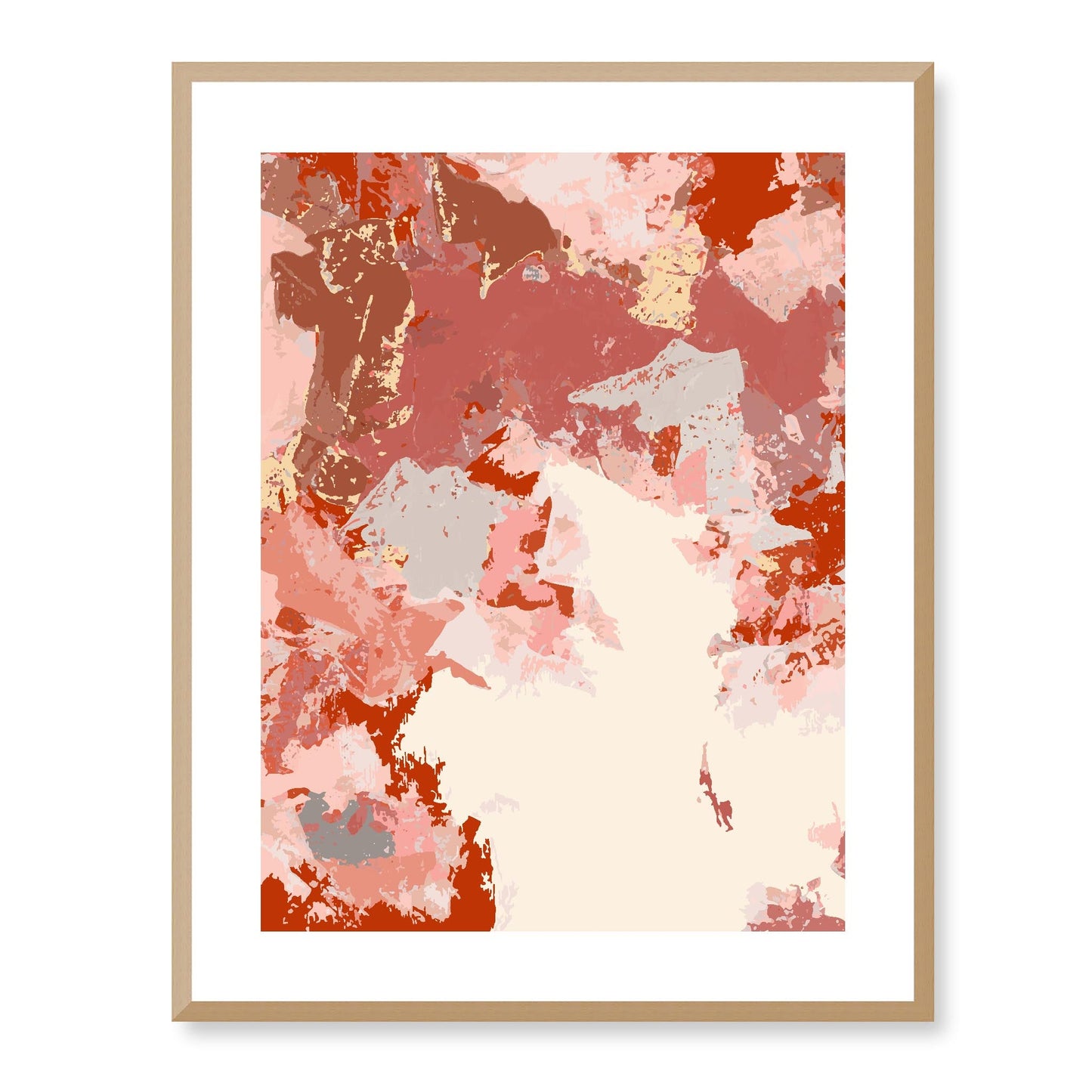 Framed Graphic Art Print, White Mat - 13x16, 16x20, 22x28 inches | FPV-1130-7692, Prints, Graphic art, Natural Frame, 56 x 71 cm ,22 x 28 inches