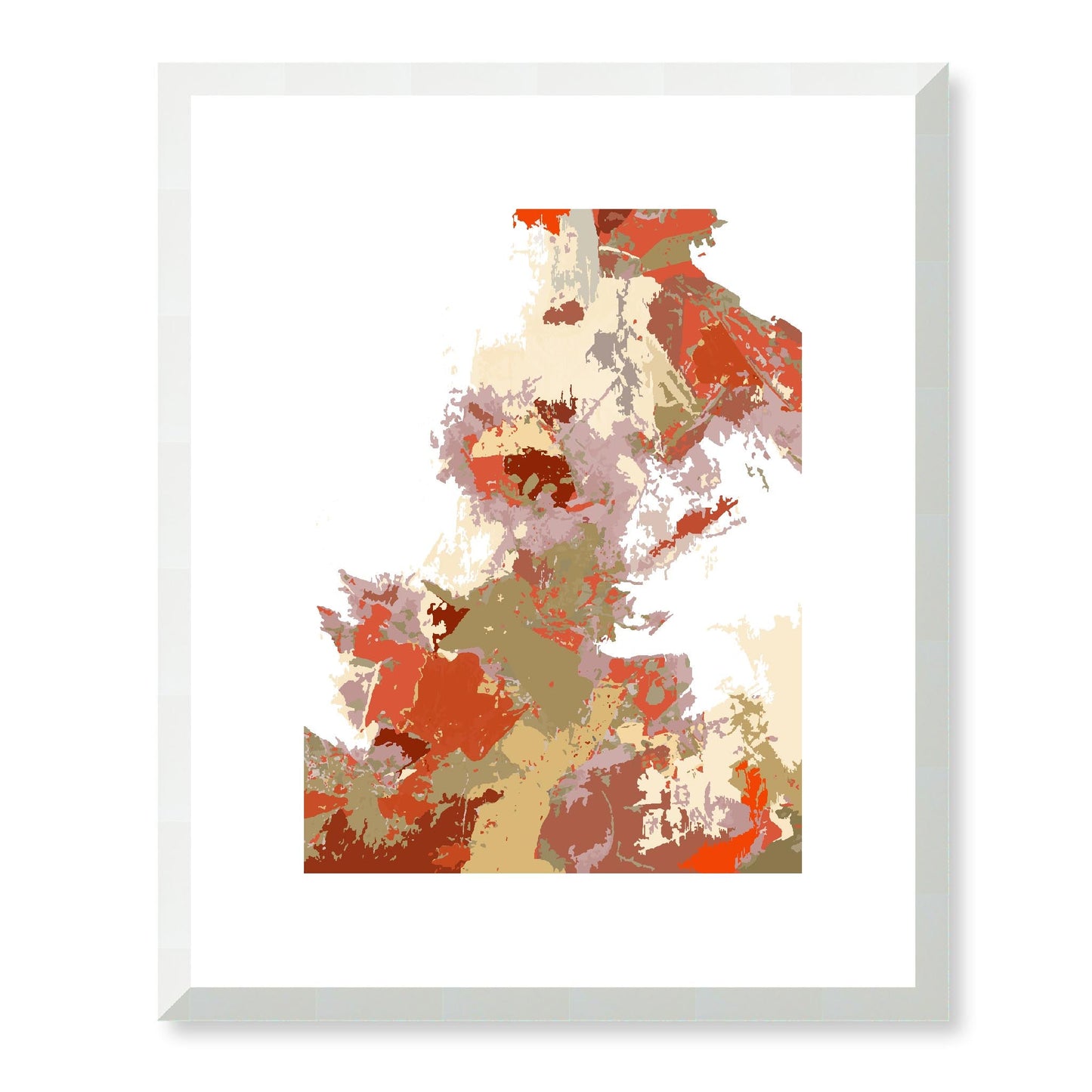 Framed Graphic Art Print, White Mat - 13x16, 16x20, 22x28 inches | FPV-1130-7694, Prints, Graphic art, White Frame, 33 x 41 cm ,13 x 16 inches