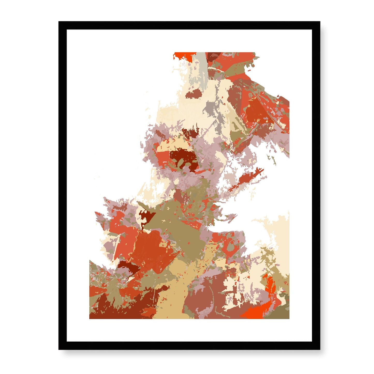 Framed Graphic Art Print, White Mat - 13x16, 16x20, 22x28 inches | FPV-1130-7694, Prints, Graphic art, Black Frame, 56 x 71 cm ,22 x 28 inches