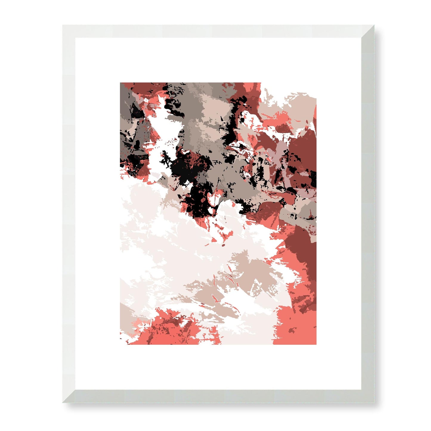 Framed Graphic Art Print, White Mat - 13x16, 16x20, 22x28 inches | FPV-1130-7696, Prints, Graphic art, White Frame, 33 x 41 cm ,13 x 16 inches