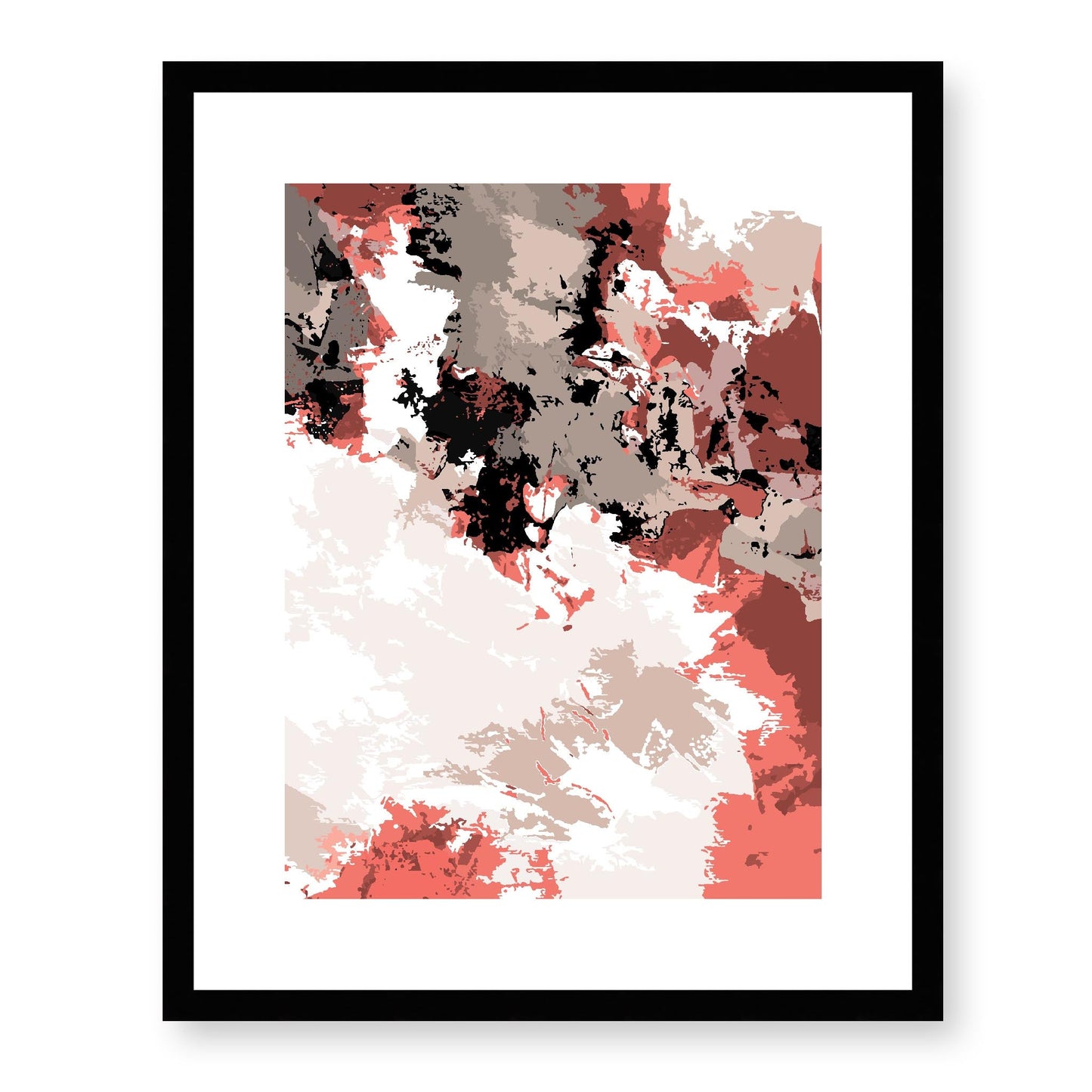 Framed Graphic Art Print, White Mat - 13x16, 16x20, 22x28 inches | FPV-1130-7696, Prints, Graphic art, Black Frame, 41 x 51 cm ,16 x 20 inches
