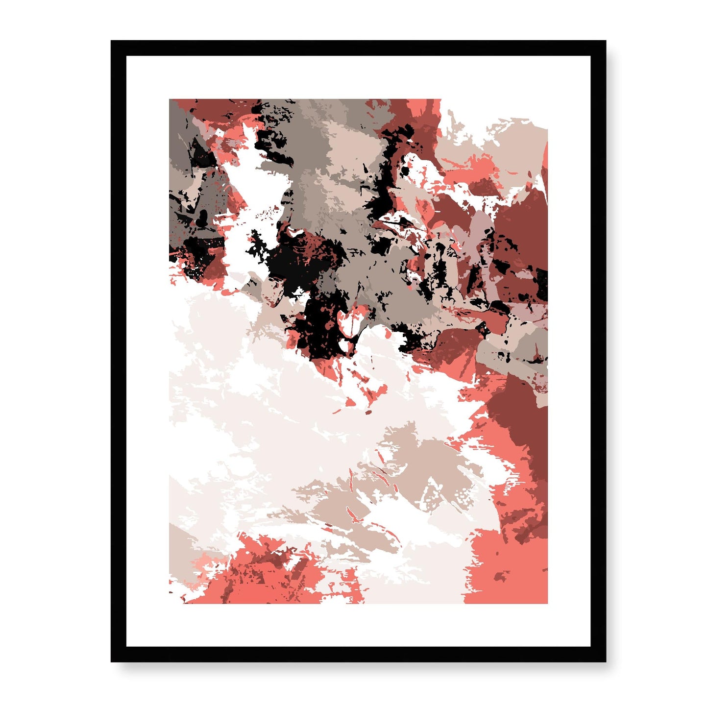 Framed Graphic Art Print, White Mat - 13x16, 16x20, 22x28 inches | FPV-1130-7696, Prints, Graphic art, Black Frame, 56 x 71 cm ,22 x 28 inches
