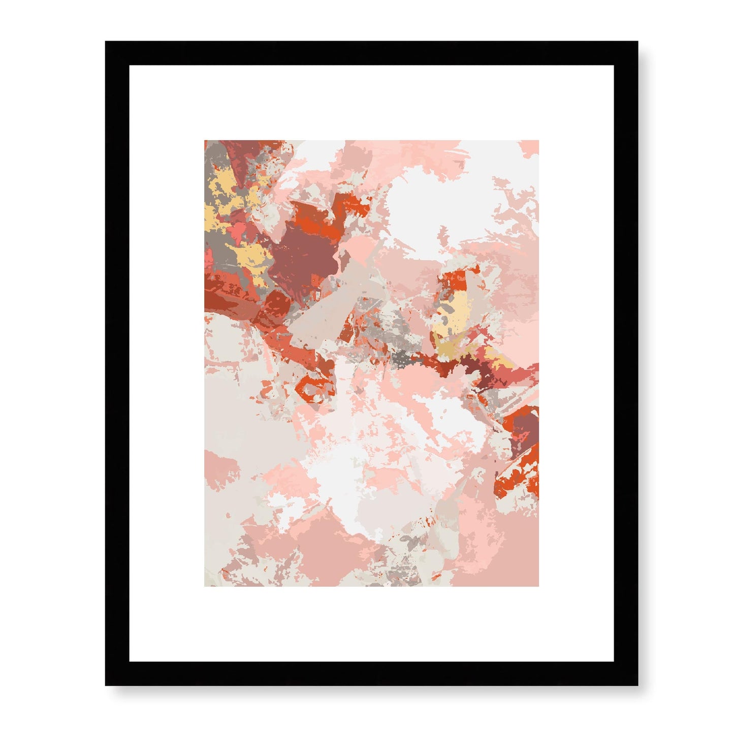 Framed Graphic Art Print, White Mat - 13x16, 16x20, 22x28 inches | FPV-1130-7698, Prints, Graphic art, Black Frame, 33 x 41 cm ,13 x 16 inches