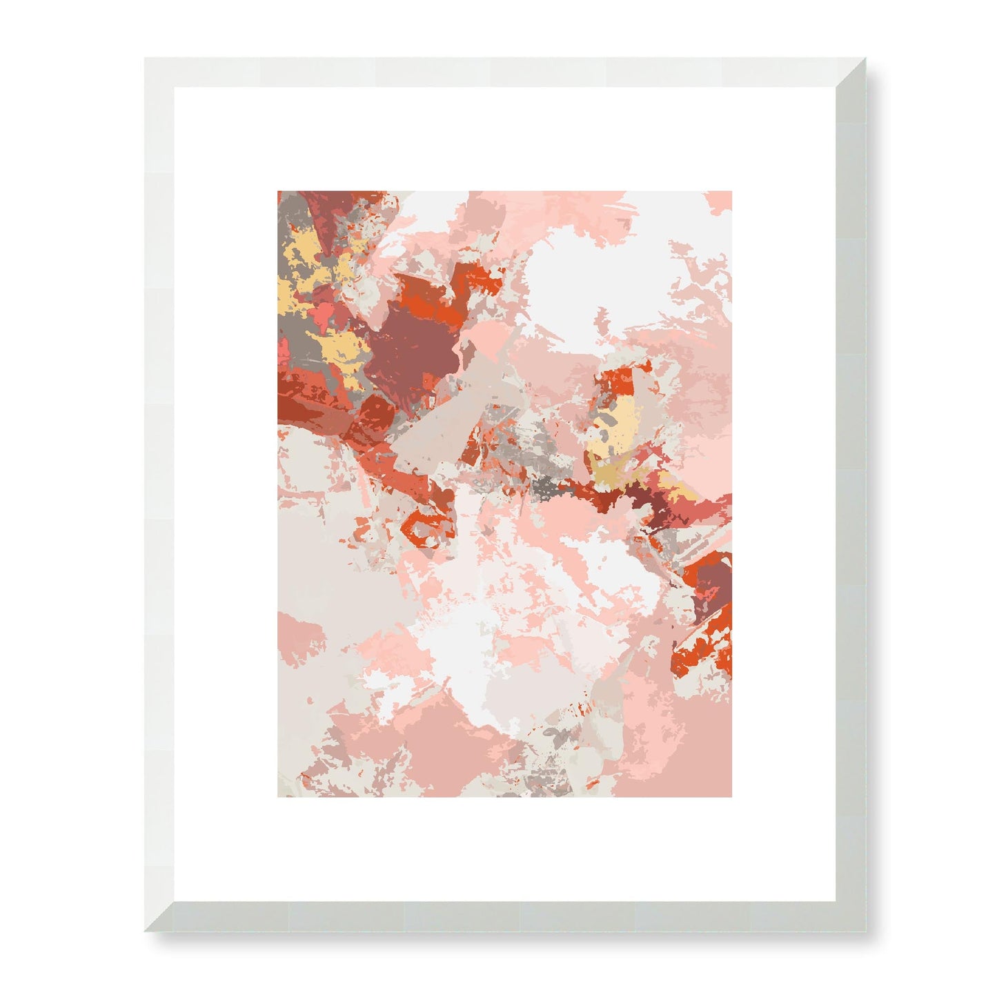 Framed Graphic Art Print, White Mat - 13x16, 16x20, 22x28 inches | FPV-1130-7698, Prints, Graphic art, White Frame, 33 x 41 cm ,13 x 16 inches