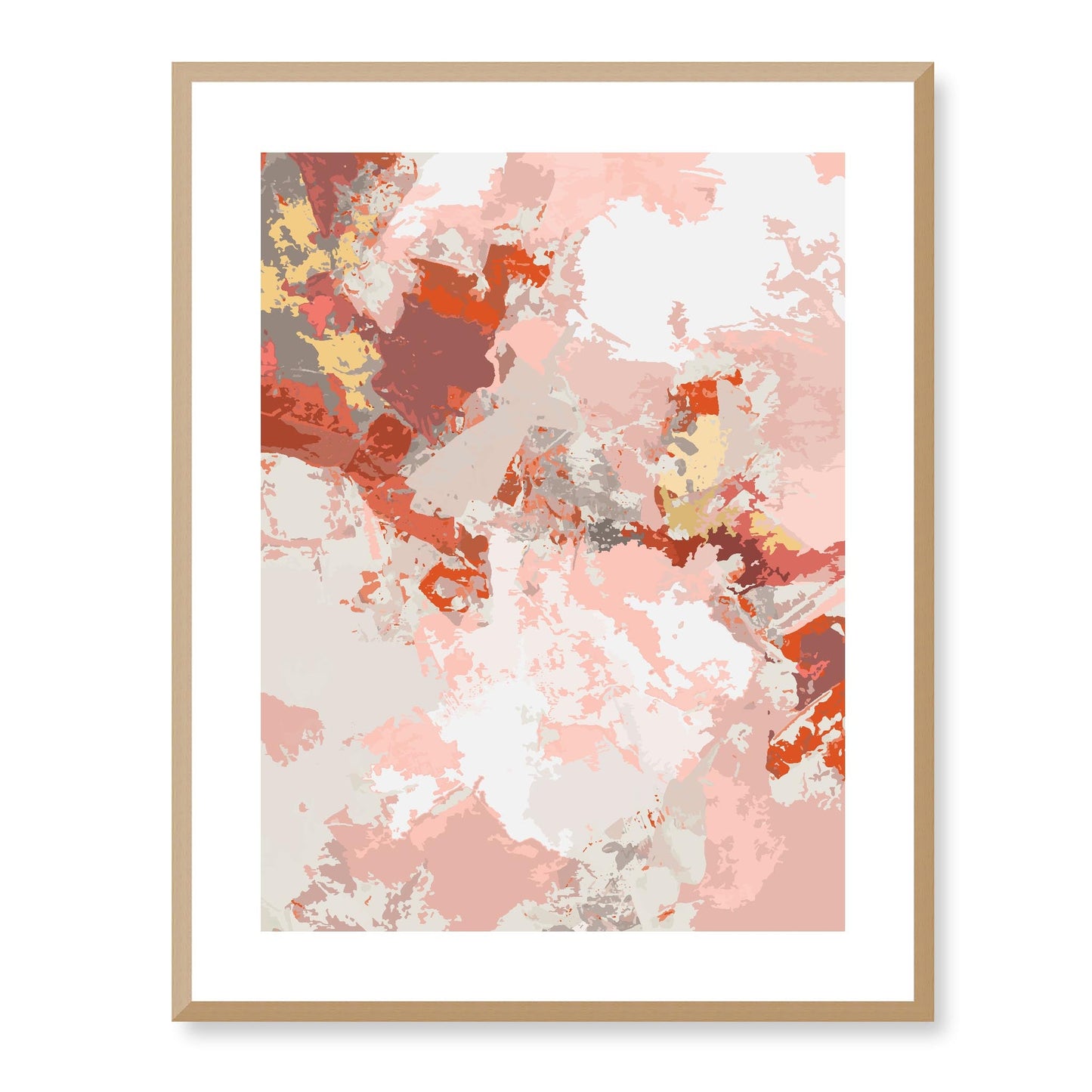 Framed Graphic Art Print, White Mat - 13x16, 16x20, 22x28 inches | FPV-1130-7698, Prints, Graphic art, Natural Frame, 56 x 71 cm ,22 x 28 inches