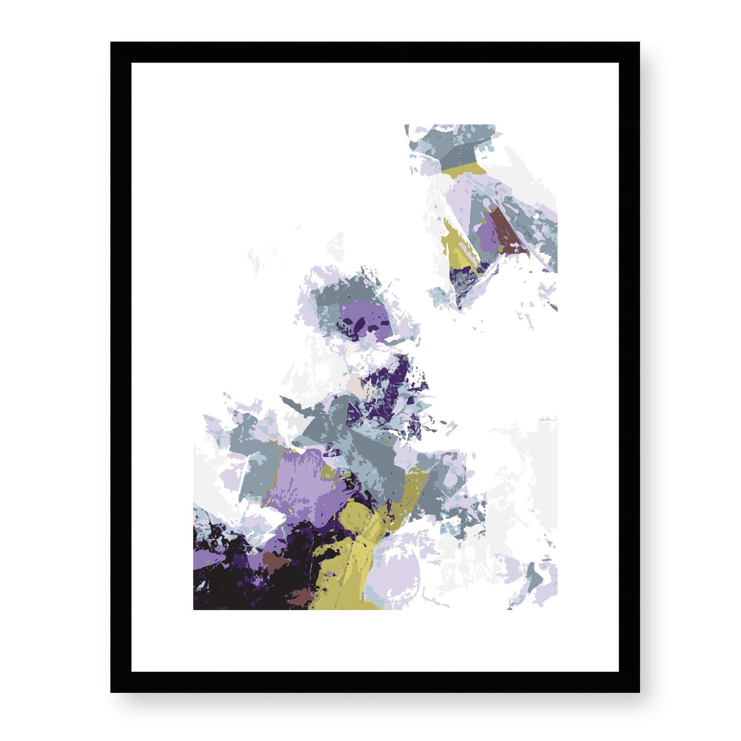 Framed Graphic Art Print, White Mat - 13x16, 16x20, 22x28 inches | FPV-1140-7694, Prints, Graphic art, Black Frame, 41 x 51 cm ,16 x 20 inches