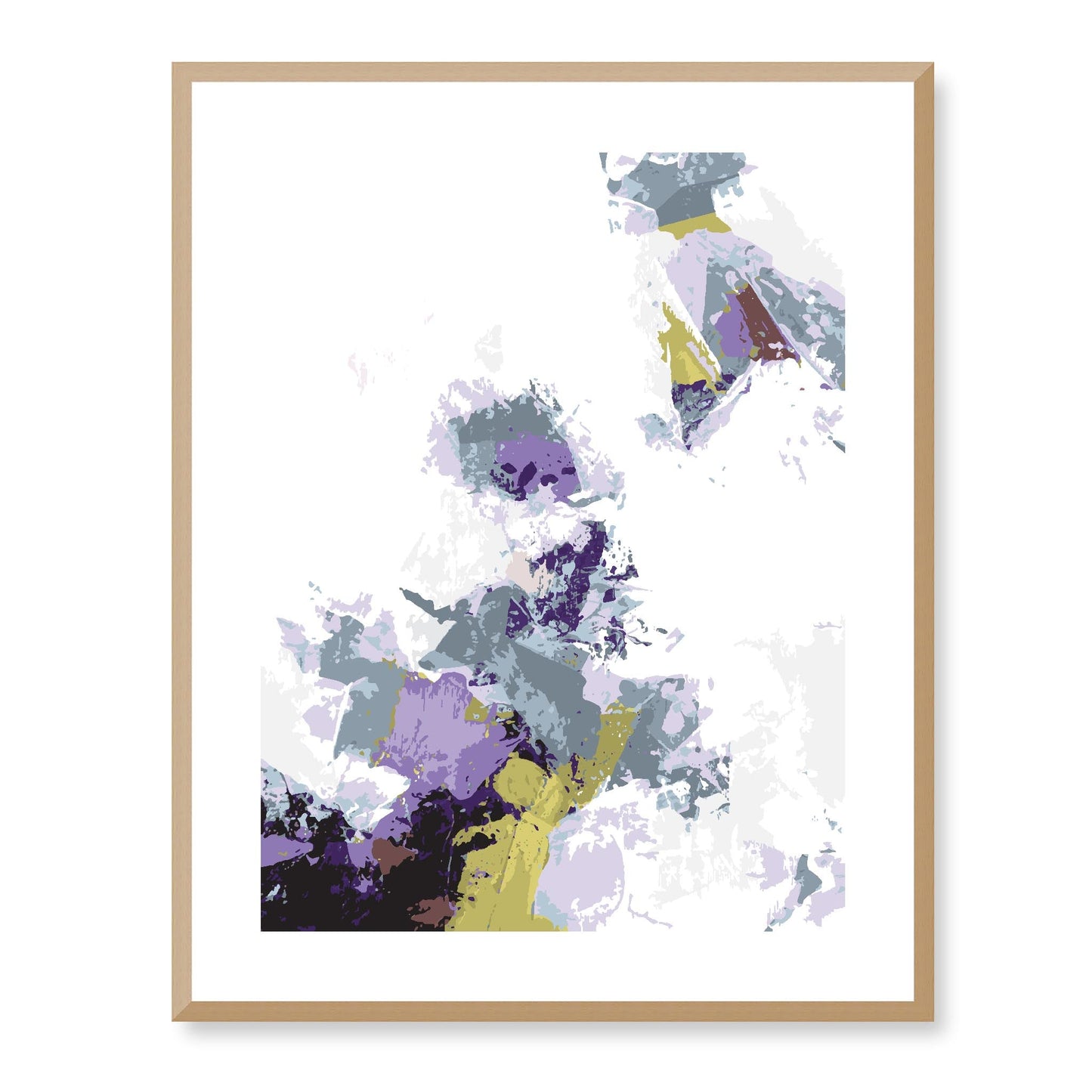 Framed Graphic Art Print, White Mat - 13x16, 16x20, 22x28 inches | FPV-1140-7694, Prints, Graphic art, Natural Frame, 56 x 71 cm ,22 x 28 inches