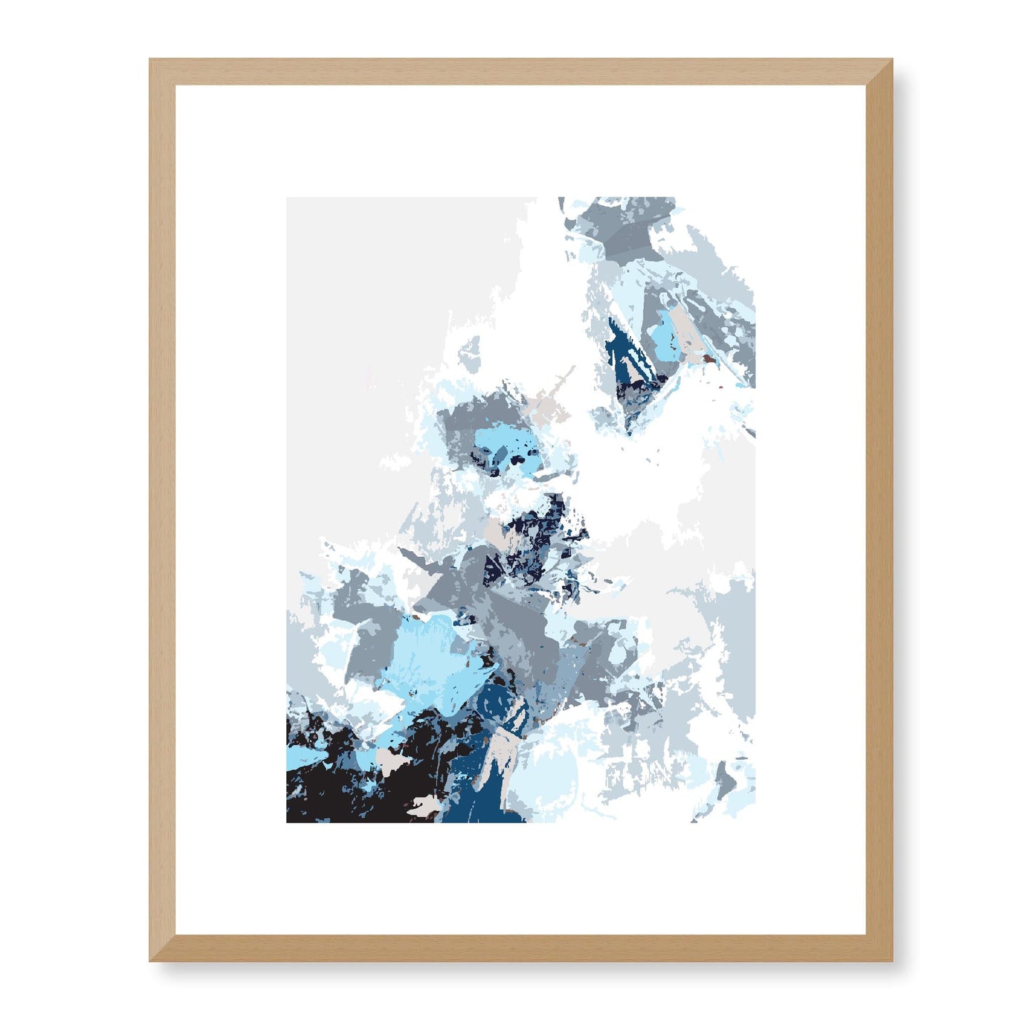 Framed Graphic Art Print, White Mat - 13x16, 16x20, 22x28 inches | FPV-1150-7694, Prints, Graphic art, Natural Frame, 33 x 41 cm ,13 x 16 inches
