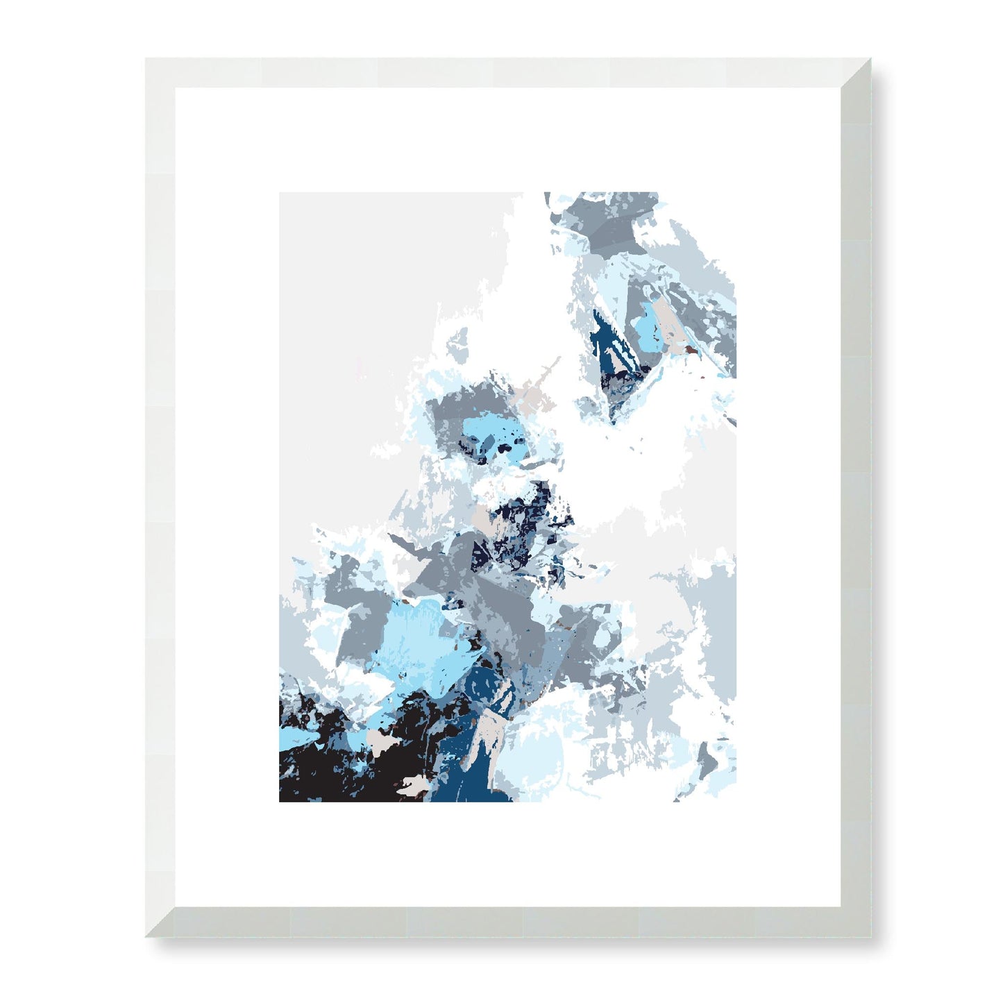 Framed Graphic Art Print, White Mat - 13x16, 16x20, 22x28 inches | FPV-1150-7694, Prints, Graphic art, White Frame, 33 x 41 cm ,13 x 16 inches