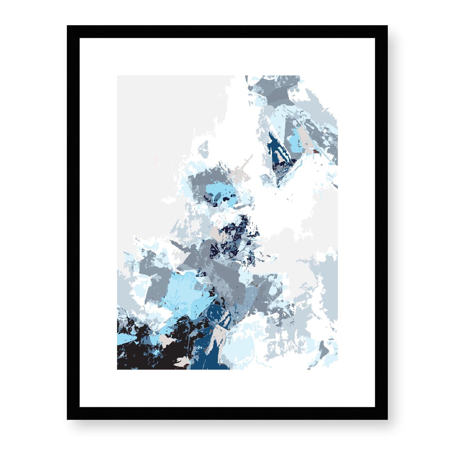 Framed Graphic Art Print, White Mat - 13x16, 16x20, 22x28 inches | FPV-1150-7694, Prints, Graphic art, Black Frame, 41 x 51 cm ,16 x 20 inches