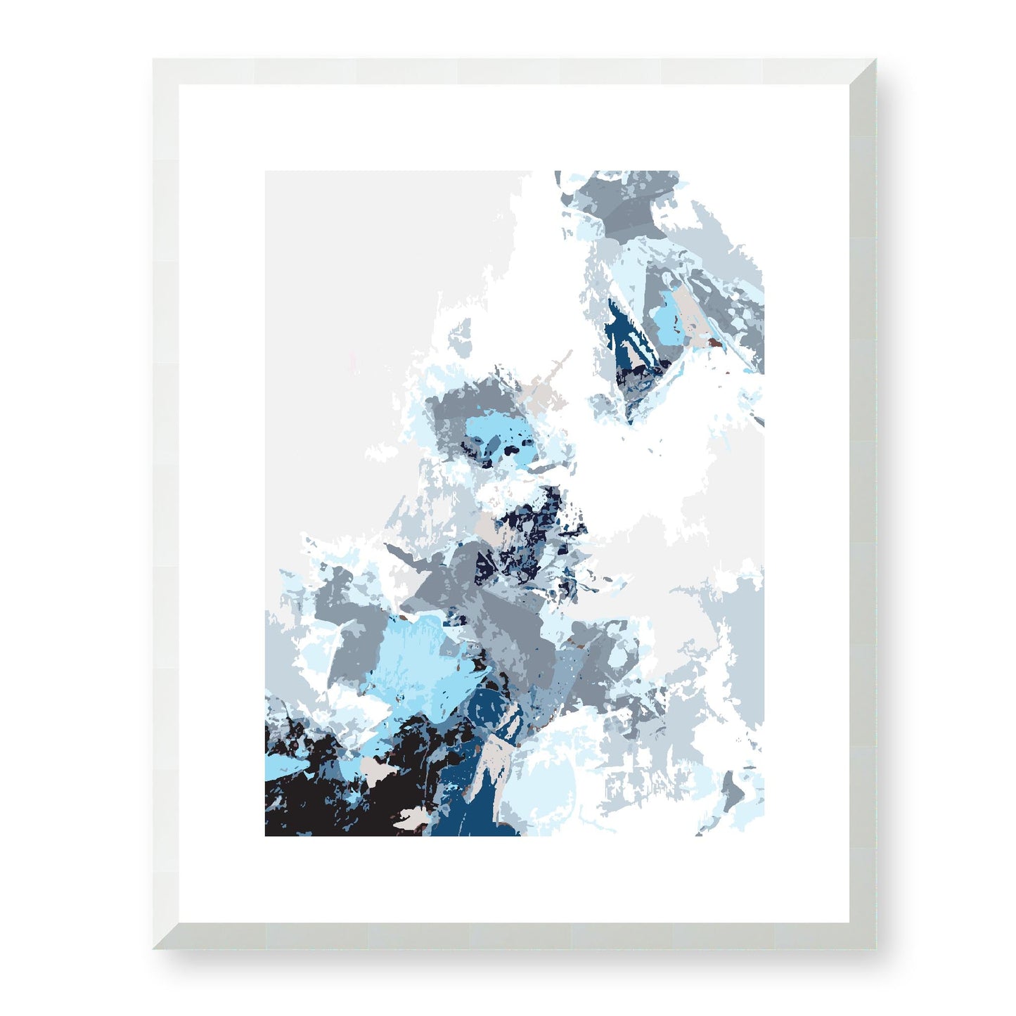 Framed Graphic Art Print, White Mat - 13x16, 16x20, 22x28 inches | FPV-1150-7694, Prints, Graphic art, White Frame, 41 x 51 cm ,16 x 20 inches