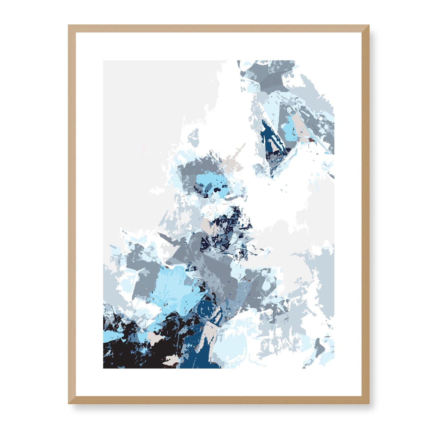 Framed Graphic Art Print, White Mat - 13x16, 16x20, 22x28 inches | FPV-1150-7694, Prints, Graphic art, Natural Frame, 56 x 71 cm ,22 x 28 inches
