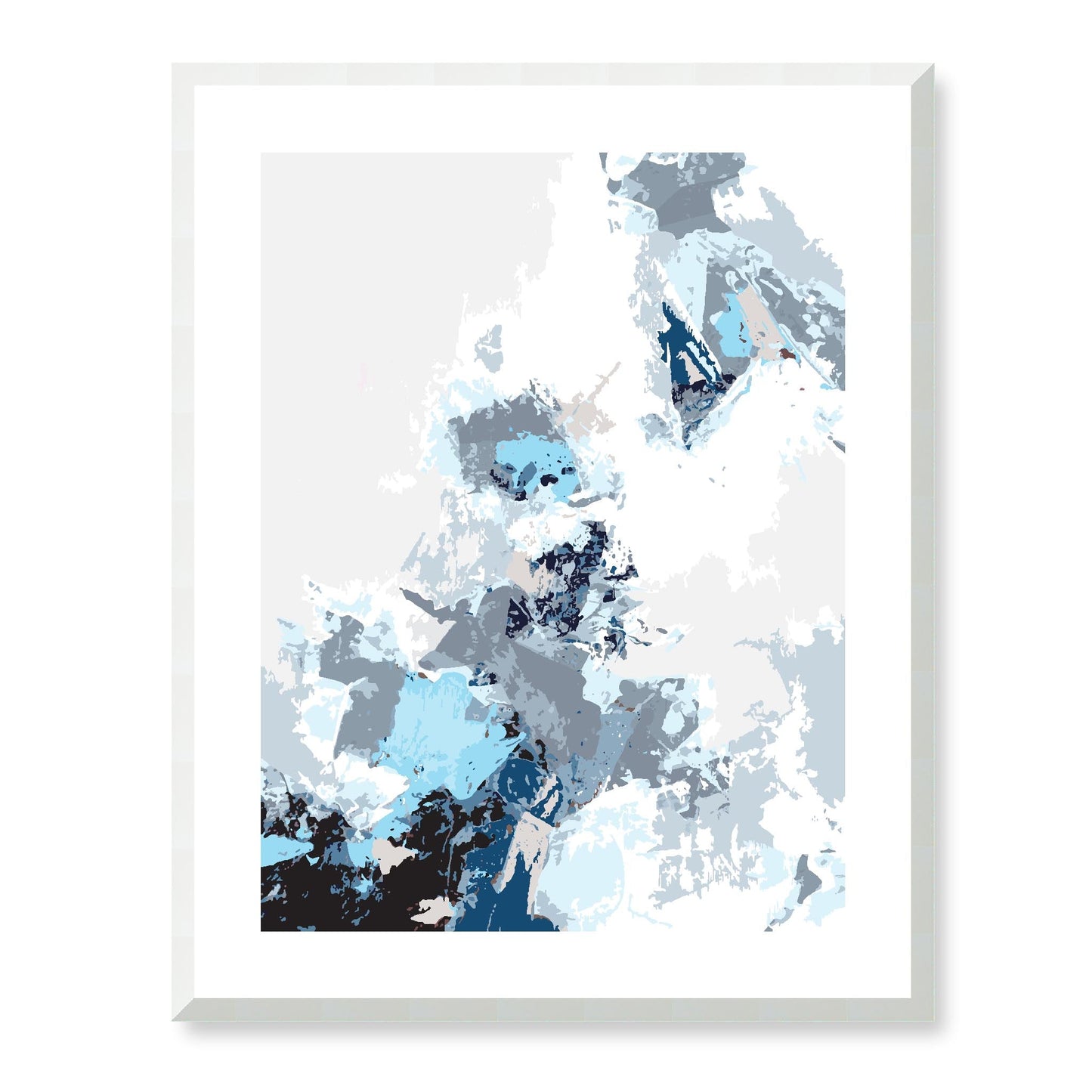 Framed Graphic Art Print, White Mat - 13x16, 16x20, 22x28 inches | FPV-1150-7694, Prints, Graphic art, White Frame, 56 x 71 cm ,22 x 28 inches